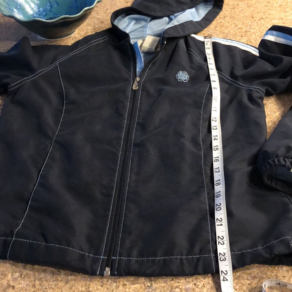 Green Tea Blue and White Jacket Small - Picture 11 of 16